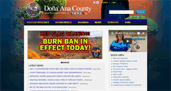 Desktop Screenshot of donaanacounty.org